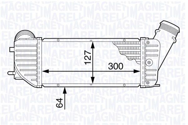 MAGNETI MARELLI Интеркулер 351319202200